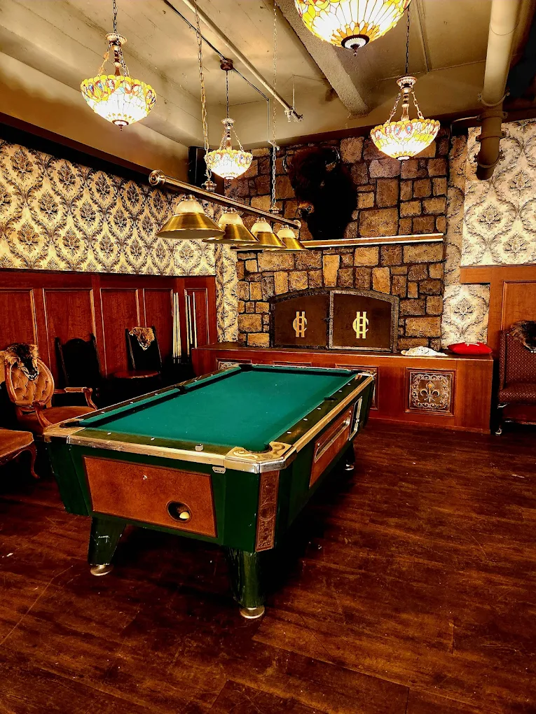 Banff Sizzlers, Pub & Grill interior on Banff Avenue in Banff, Alberta