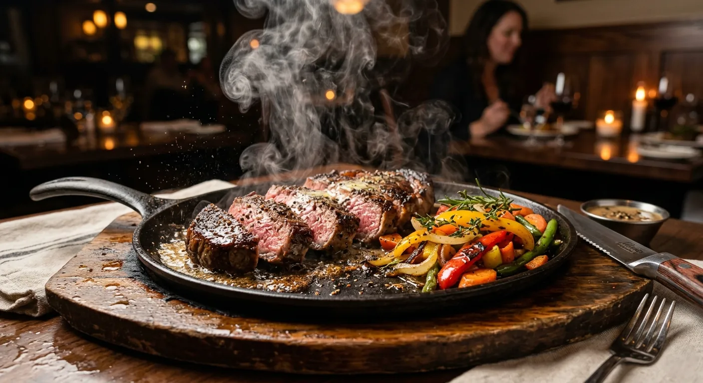 Canadian pub classics at Banff Sizzlers — Mountain Poutine, Banff National Park Nachos, pickle fries